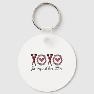 Porte-clés Xoxo Les Lettres d'Amour Originales Valen Retro Ch