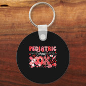 Porte-clés Xoxo Nurse Pediatric Crew Nurse Valentine Leopard  (Recto)