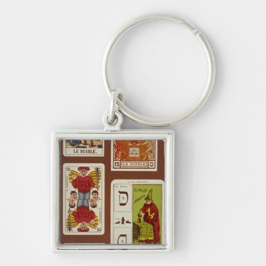 Porte-clés XV le diable (Devant)