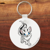 Porte-clés Xweetok blanc (Recto)