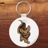 Porte-clés Xweetok Brown (Recto)