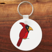 Porte-clés XX- Funky Red Cardinal (Recto)