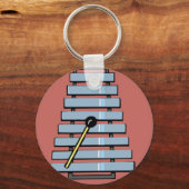 Porte-clés xylophone (Recto)