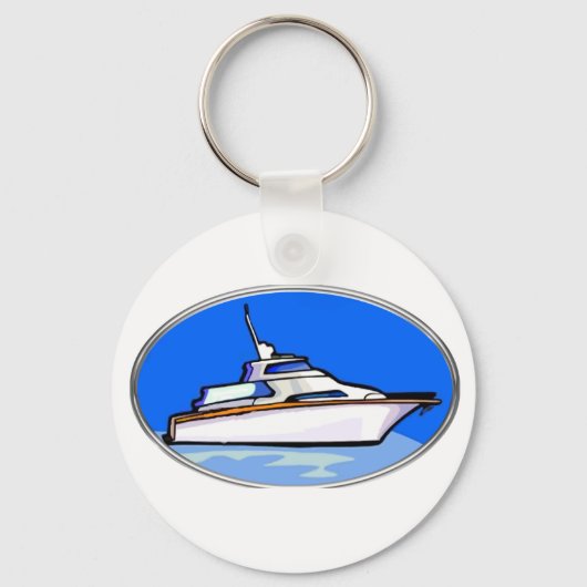 Porte-clés Yacht à Oval (Recto)
