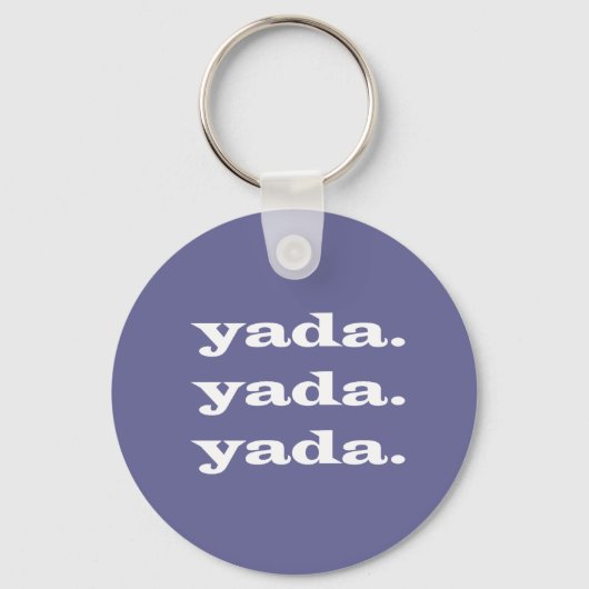 Porte-clés yada.yada.yada. (Recto)