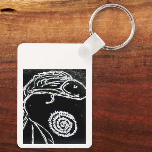 Porte-clés yaie betta (Verso)