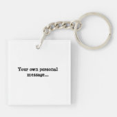 Porte-clés Yam Yam Black Country Key Bague (Dos)