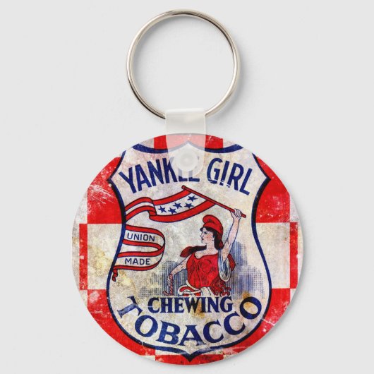 Porte-clés Yankee Girl Chewing Tobacco (Recto)