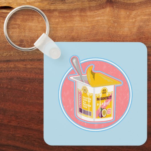 Porte-clés Yaourt de Passionfruit (Recto)