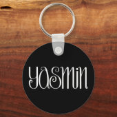 Porte-clés Yasmin white Keyring (Recto)