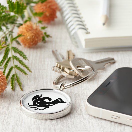 Porte-clés Yata crow (Côté)
