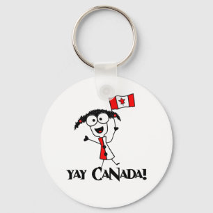 Porte-clés Yay Canada ! Keychain