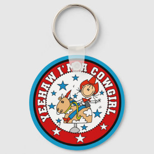 Porte-clés Yee Haw Cowgirl Tshirts et cadeaux