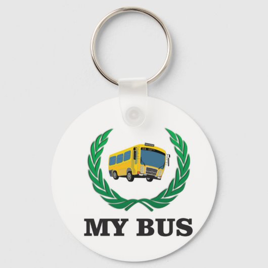 Porte-clés yellow bus my (Recto)