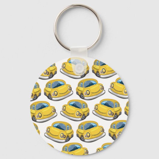 Porte-clés Yellow Cab Taxi (Recto)