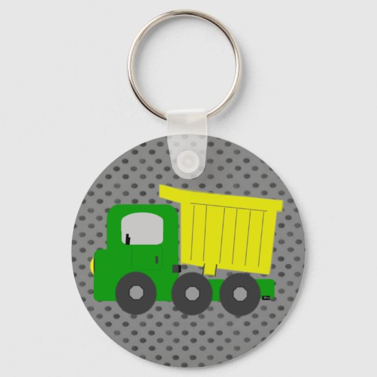 Porte-clés Yellow Dump Truck (Recto)