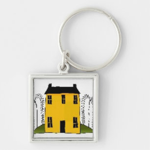 Porte-clés Yellow House - Keychain