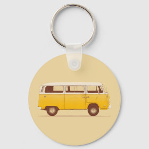 Porte-clés Yellow Van Florent Bodart