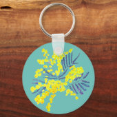Porte-clés Yellow Wattle Mimosa (Recto)