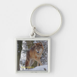 Porte-clés Yellowstone Wolf Porte - clé