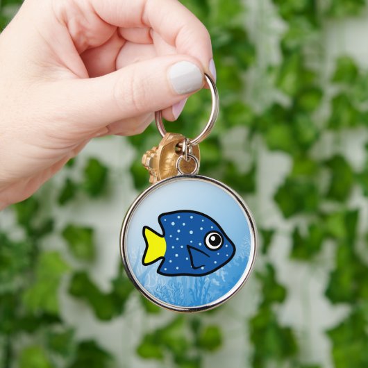 Porte-clés Yellowtail Damfish (Main)