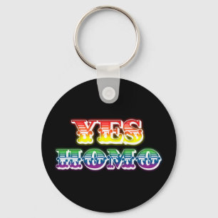 Porte-clés Yes Homo Keychain