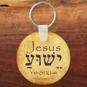 PORTE-CLÉS YESHUA-JESUS PORTE - CLÉ HEBREW (Recto)