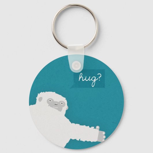 Porte-clés Yeti Hug (Recto)