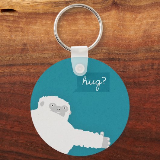 Porte-clés Yeti Hug (Recto)