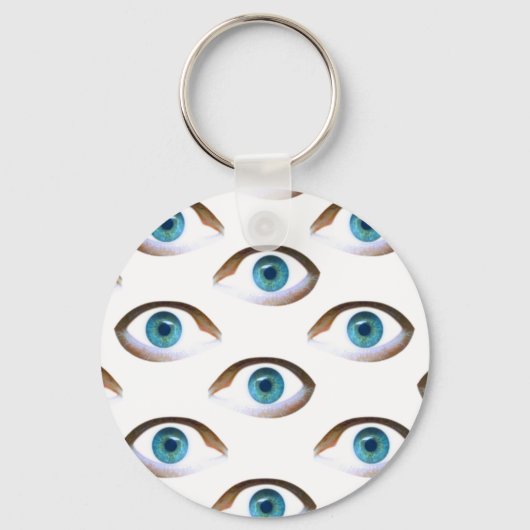 Porte-clés yeux bleus (Recto)