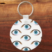 Porte-clés yeux bleus (Recto)