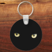 Porte-clés Yeux de chat noir | Macro oeil chat (Recto)