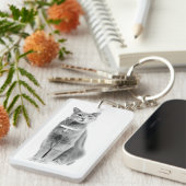 Porte-clés Yeux doux d'ange (Devant droit)