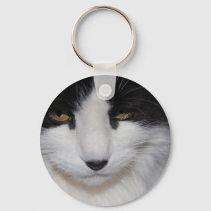 Porte-clés Yeux foncés de chat