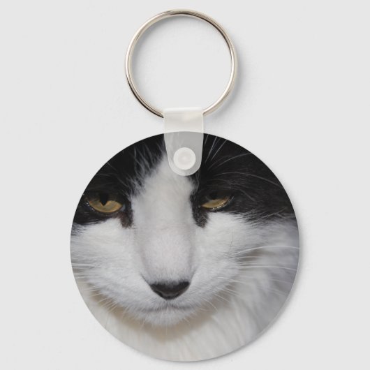 Porte-clés Yeux foncés de chat (Recto)