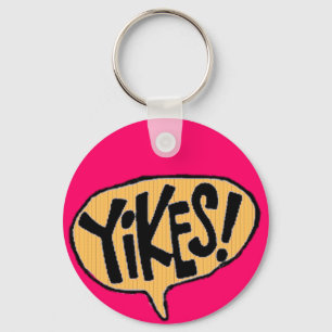 Porte-clés Yikes ! Exclamation de bande dessinée