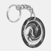 Porte-clés Yin and Yang Asian Dragons (Devant gauche)