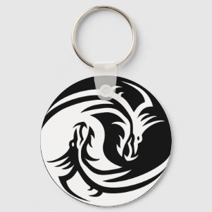 Porte-clés Yin tribal Yang