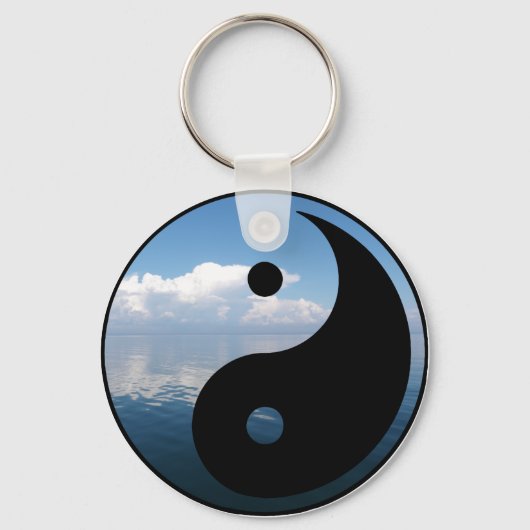 Porte-clés yin yang-1 (Recto)