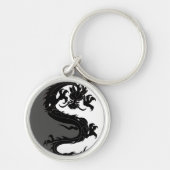 Porte-clés Yin Yang Dragon (Devant)