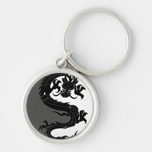 Porte-clés Yin Yang Dragon (Devant)