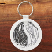 Porte-clés Yin/Yang Dragons Porte - clé (Recto)