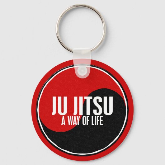 Porte-clés Yin Yang JU JITSU 1 (Recto)