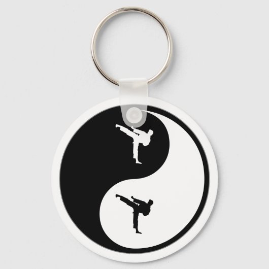 Porte-clés Yin Yang Martial Arts (Recto)