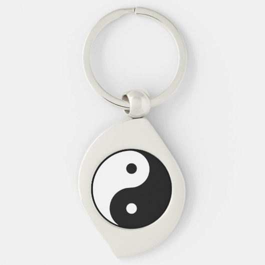 Porte-clés Yin Yang Metal Porte - clé (Devant)