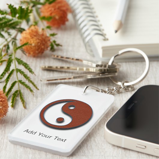 Porte-clés Yin Yang par Shirley Taylor (Devant droit)
