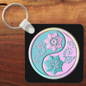 Porte-clés Yin Yang Pastel (Recto)