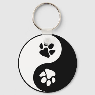 Porte-clés Yin Yang Paw