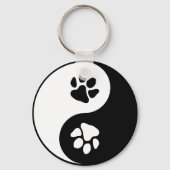 Porte-clés Yin Yang Paw (Verso)
