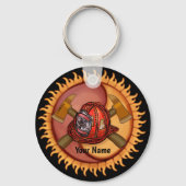 Porte-clés Yin Yang porte - clés des pompiers (Recto)